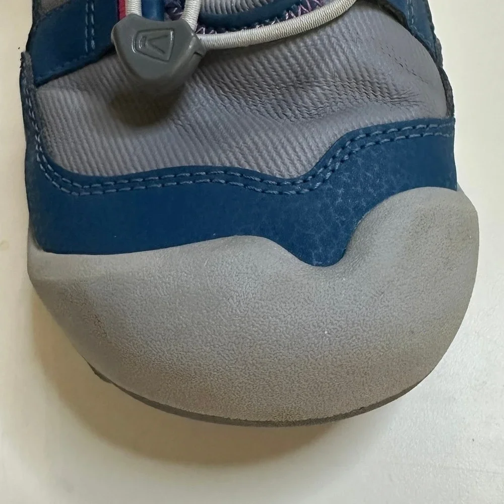 KEEN Big Girls Knotch Hollow Casual Outdoor Sport Sandals Blue Pink Youth Size 5